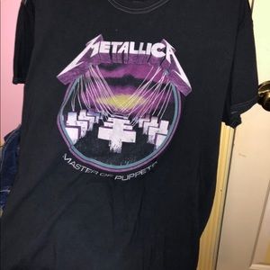 Oversized Metallica tshirt